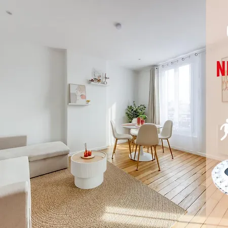 Appartement L'eden - Porte De Paris - 10 Min Stade De France *